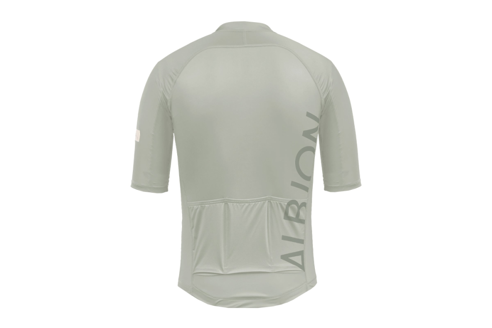 Albion Cycling Men's All Road Lightweight Short Sleeve Jersey (Lichen)