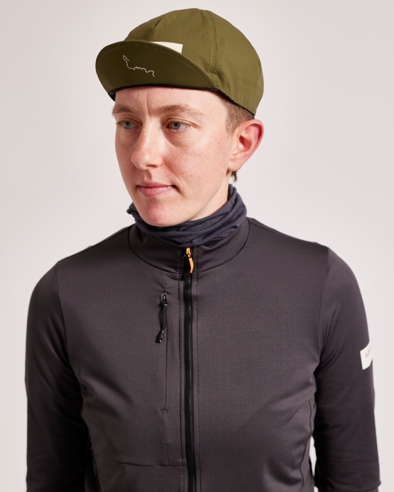 Albion Cycling Pertex® Equilibrium Cycling Cap (Olive)