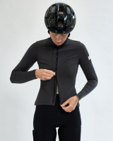 Albion Cycling Women's Traverse Long Sleeve Jersey (Charcoal)