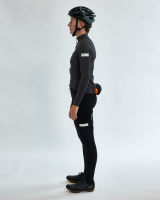 Albion Cycling Men's Traverse Long Sleeve Jersey (Charcoal)
