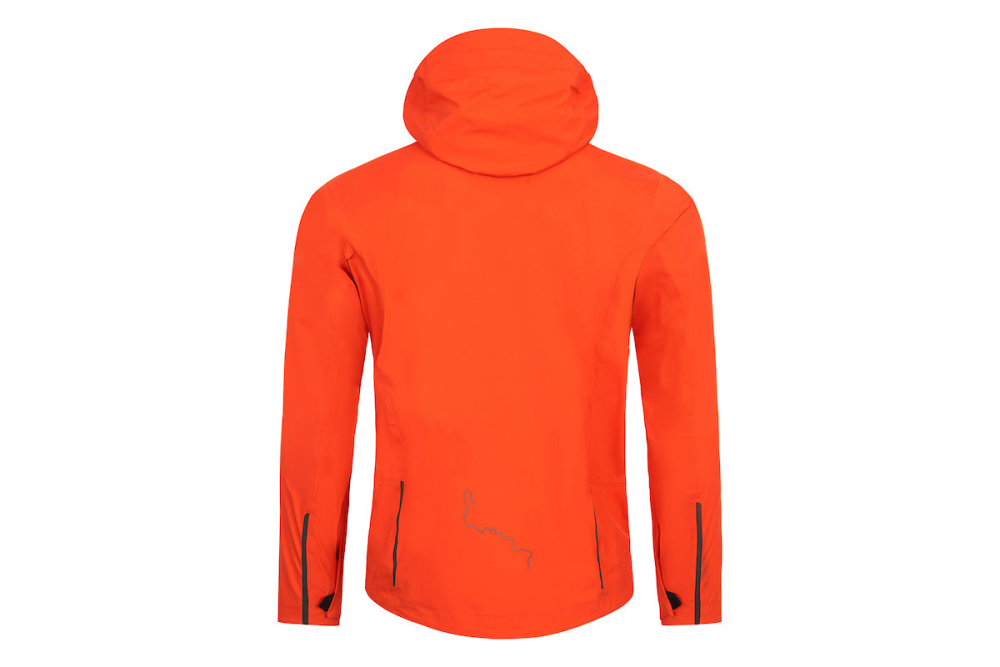 Albion Cycling Unisex Zoa Rain Shell (Orange)