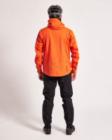 Albion Cycling Unisex Zoa Rain Shell (Orange)