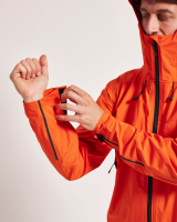 Albion Cycling Unisex Zoa Rain Shell (Orange)