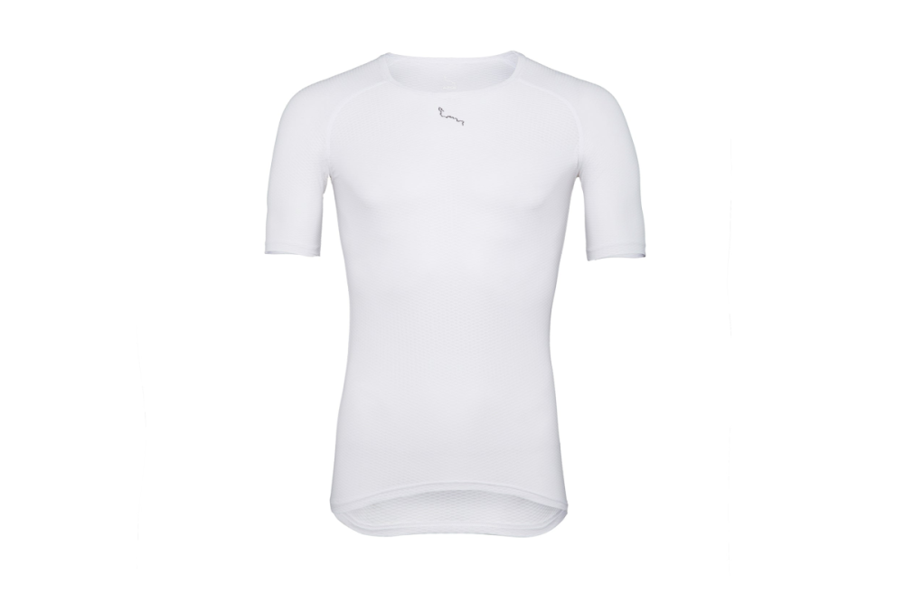 Albion Men's All Road Short Sleeve Mesh Base Layer (White)