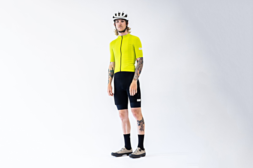 Albion Cycling Women's All Road Short Sleeve Jersey (Fluro Green)
