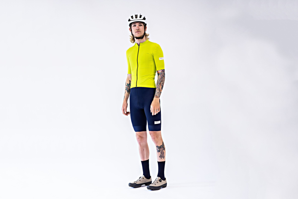 Albion Cycling Women's All Road Short Sleeve Jersey (Fluro Green)