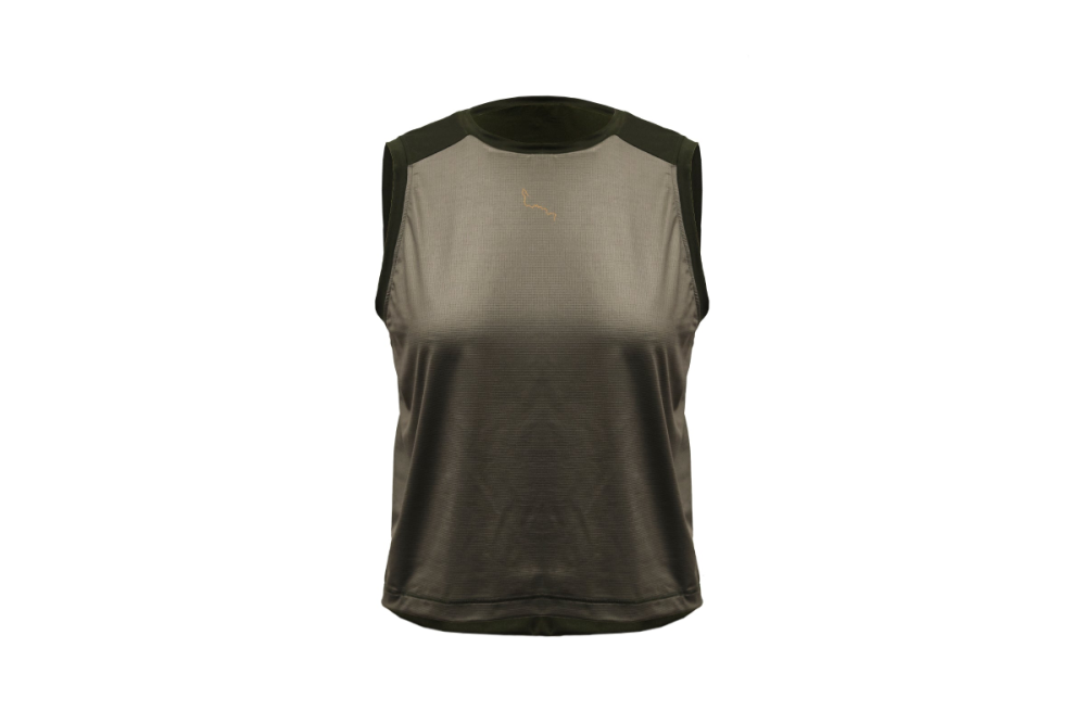 Albion Cycling Women's Sleeveless Riding T-Shirt (Rosin)