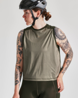 Albion Cycling Women's Sleeveless Riding T-Shirt (Rosin)