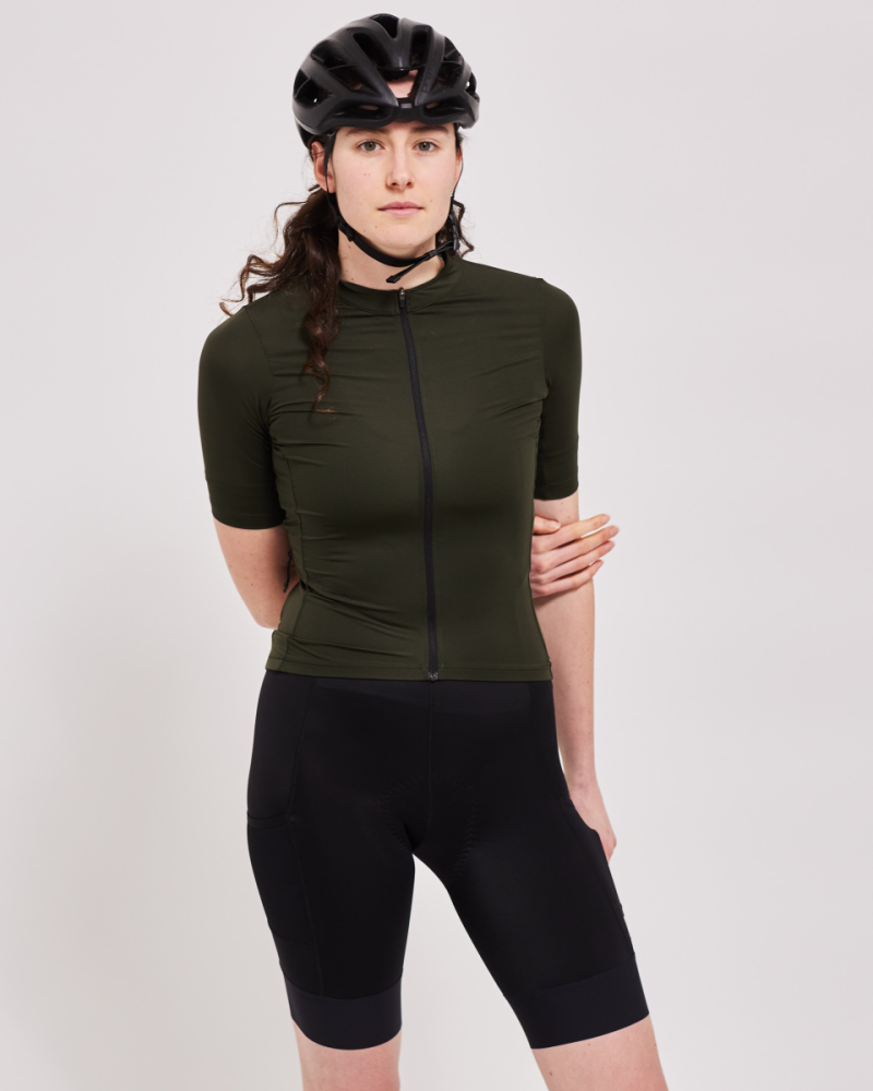Albion Cycling Women's All Road Short Sleeve Jersey (Rosin)