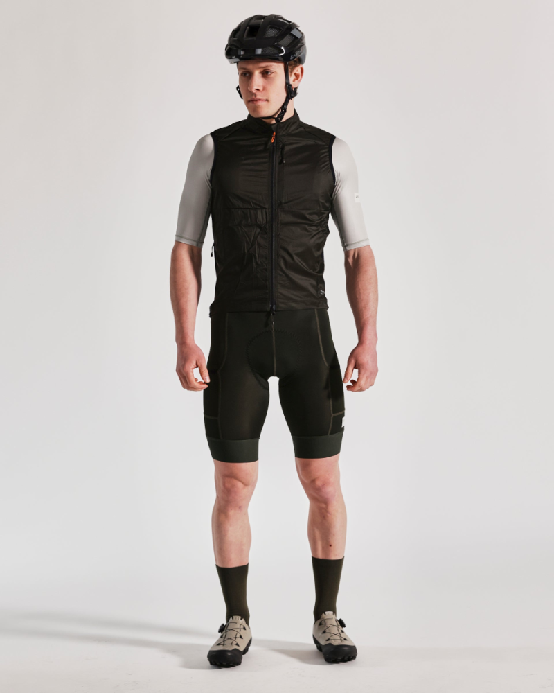 Albion Cycling Men's Wind Gilet (Rosin)