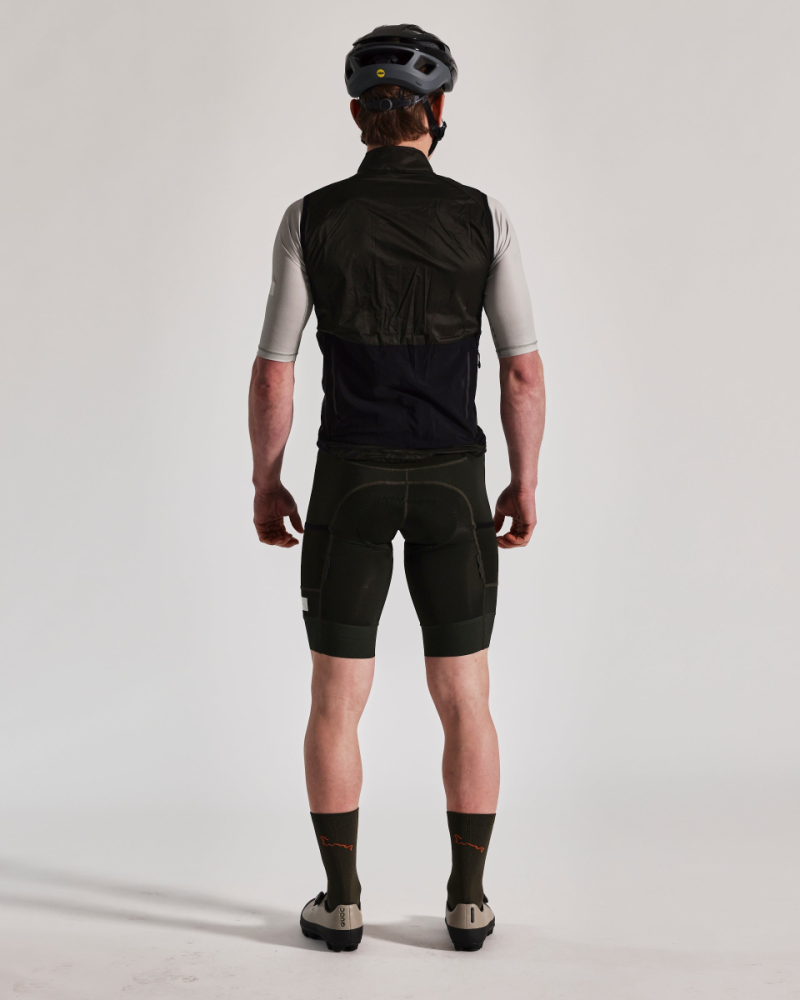 Albion Cycling Men's Wind Gilet (Rosin)