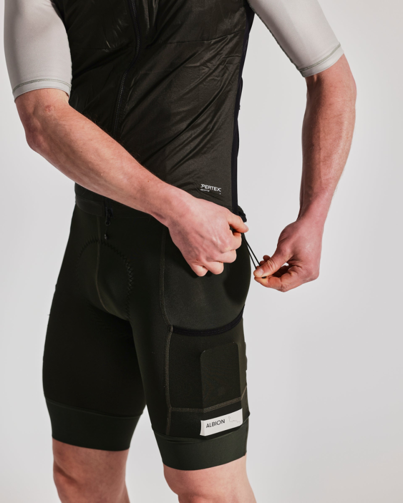Albion Cycling Men's Wind Gilet (Rosin)