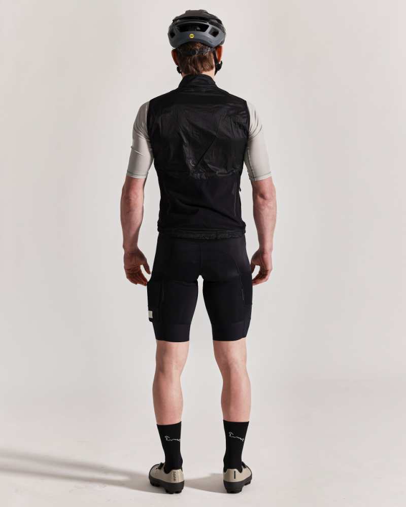 Albion Cycling Men's Wind Gilet (Black)