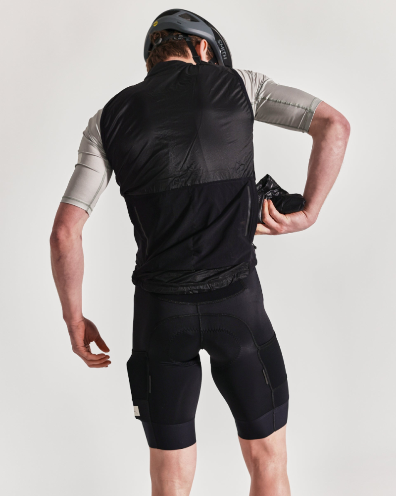 Albion Cycling Men's Wind Gilet (Black)