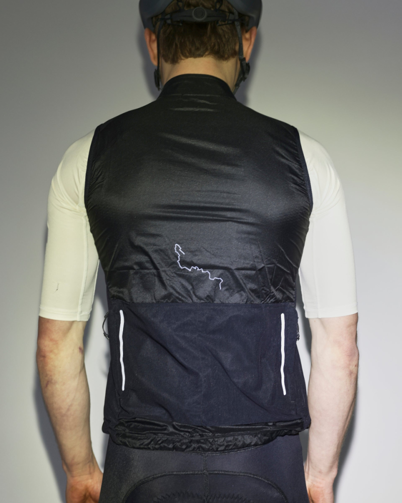 Albion Cycling Men's Wind Gilet (Black)