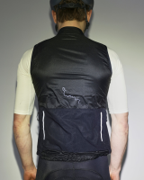 Albion Cycling Men's Wind Gilet (Black)