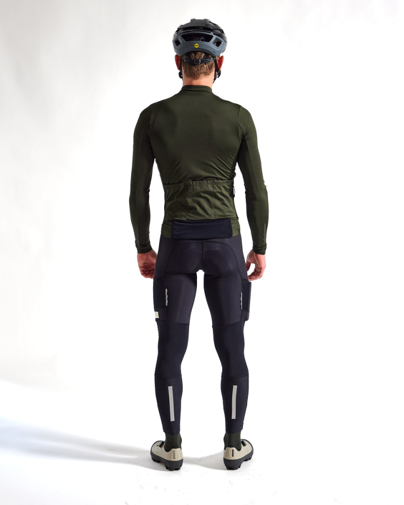 Albion Cycling Men's Traverse Long Sleeve Jersey (Rosin)