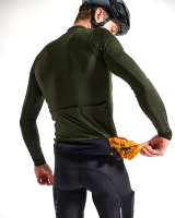 Albion Cycling Men's Traverse Long Sleeve Jersey (Rosin)