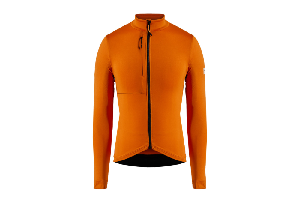 Albion Cycling Men's Traverse Long Sleeve Jersey (Burnt Orange)