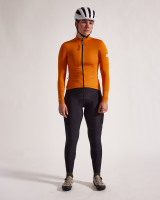 Albion Cycling Men's Traverse Long Sleeve Jersey (Burnt Orange)