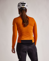 Albion Cycling Men's Traverse Long Sleeve Jersey (Burnt Orange)