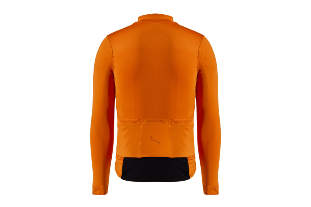 Albion Cycling Men's Traverse Long Sleeve Jersey (Burnt Orange)