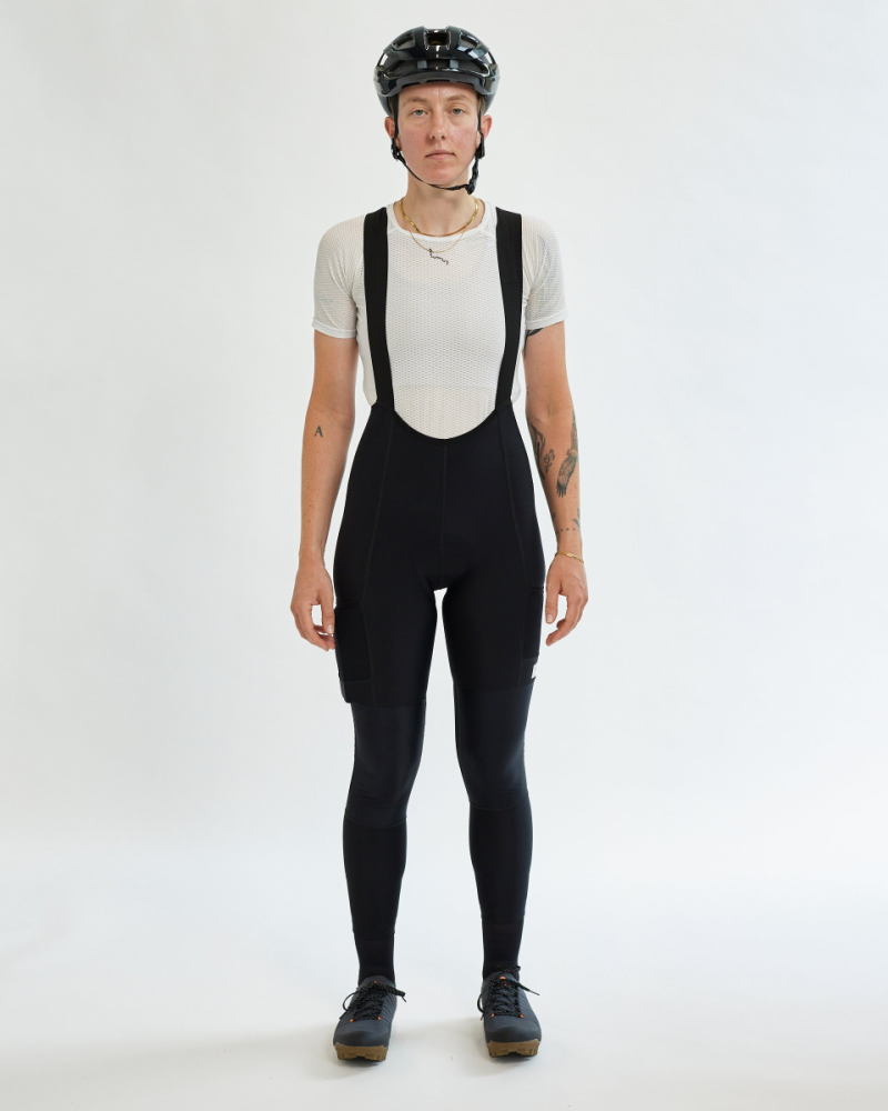 Albion Cycling Women's All Road Three Season Pocket Tights (Black)