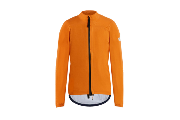 Albion Cycling women's all road pertex® shield rain jacket (orange)