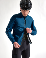 Albion Cycling Men's All Road Pertex® Shield Rain Jacket (Tarn Blue)