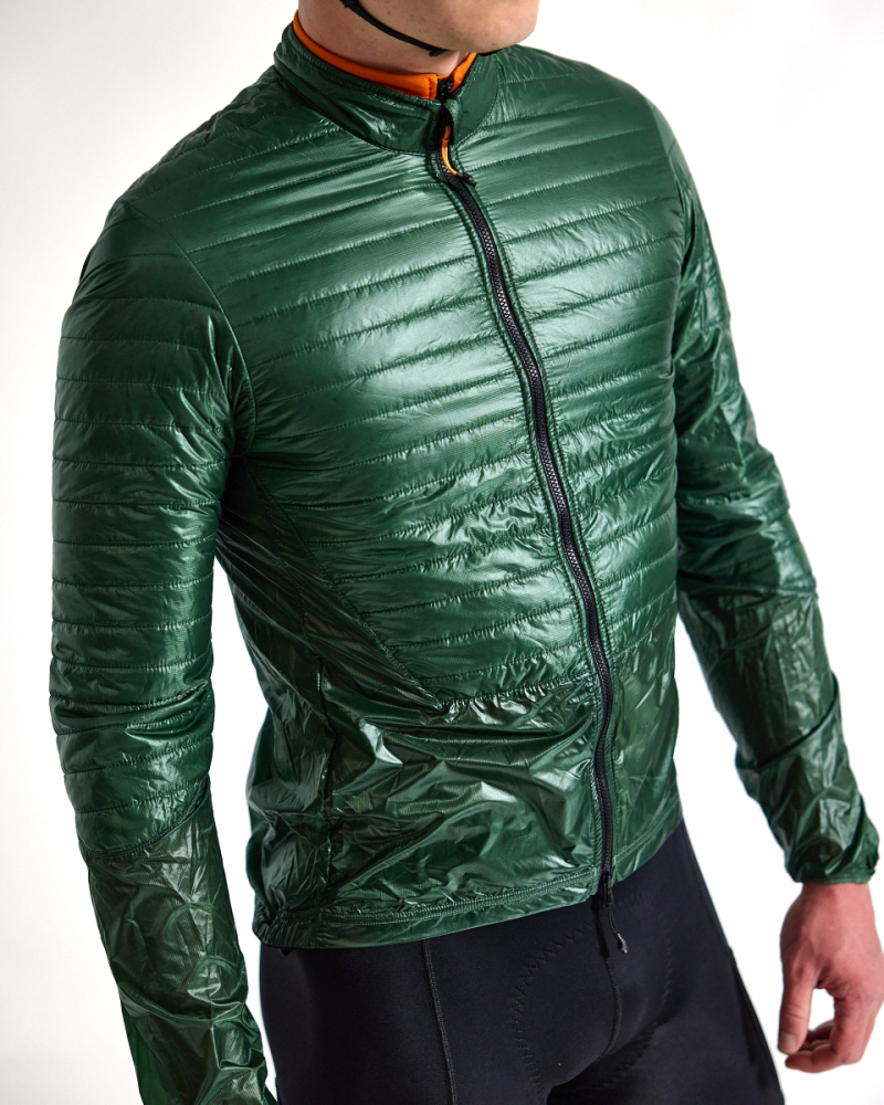 Albion Cycling Unisex Ultralight Insulated Jacket (Forest Green)