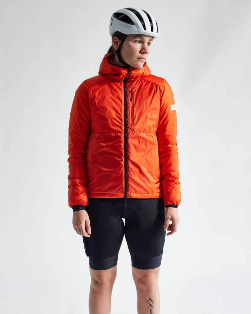 Albion Cycling Women's Zoa Insulated Jacket (Orange)