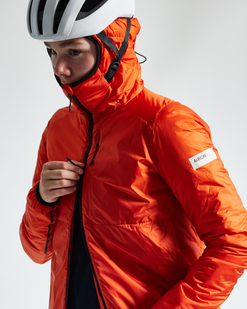 Albion Cycling Women's Zoa Insulated Jacket (Orange)