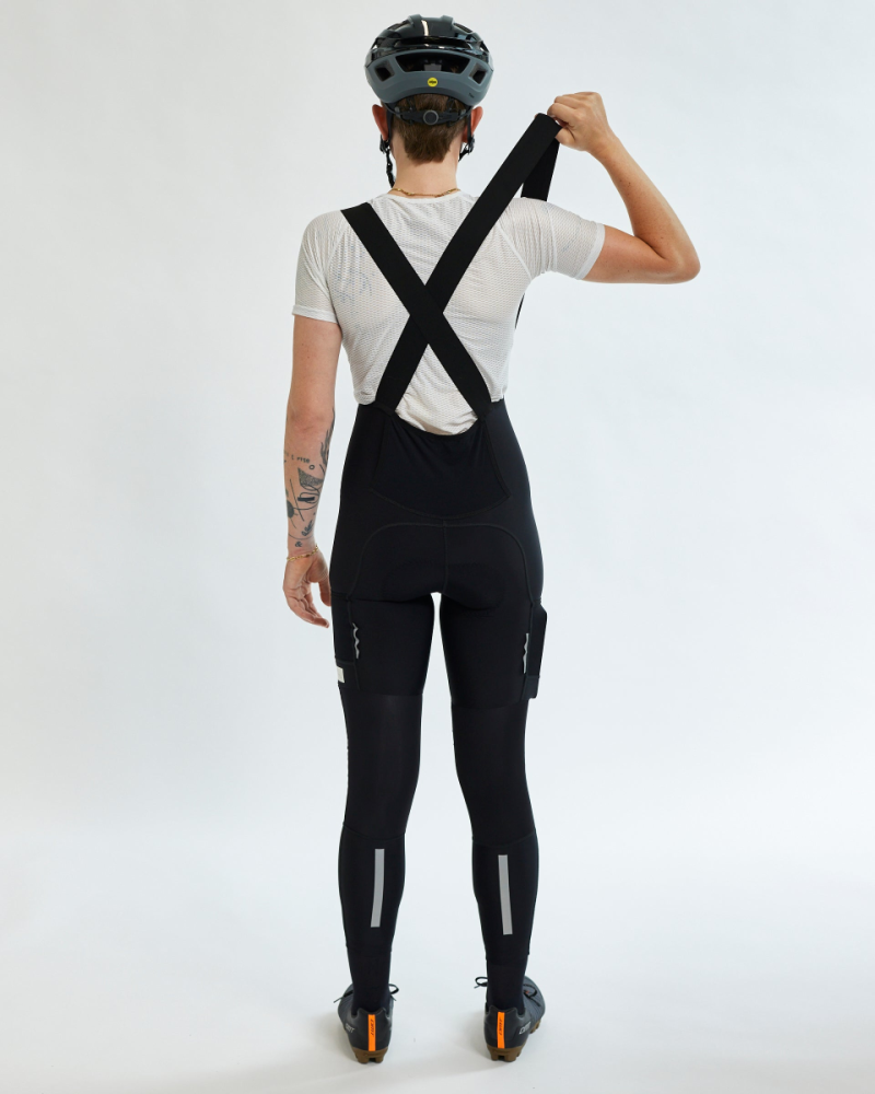 Albion Cycling Men's All Road Three Season Pocket Tights (Black)