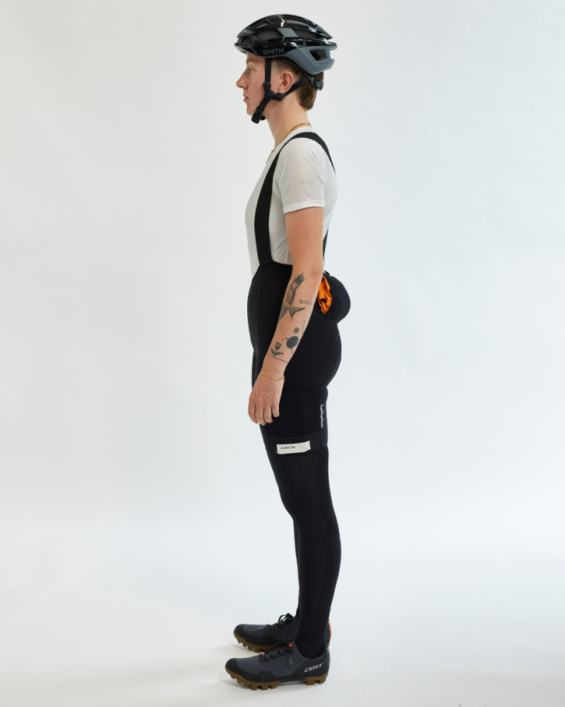 Albion Cycling Men's All Road Three Season Pocket Tights (Black)