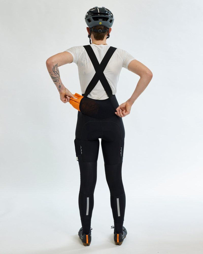 Albion Cycling Men's All Road Three Season Pocket Tights (Black)