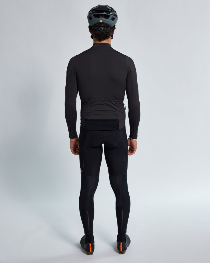 Albion Cycling Men's All Road Three Season Pocket Tights (Black)