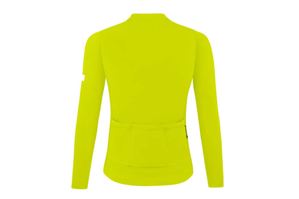 Albion Cycling Women's All Road Long Sleeve Jersey (Fluro Green)