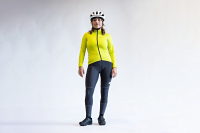 Albion Cycling Women's All Road Long Sleeve Jersey (Fluro Green)