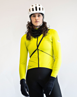 Albion Cycling Women's All Road Long Sleeve Jersey (Fluro Green)