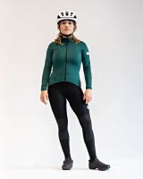 Albion Cycling Women's All Road Long Sleeve Jersey (Botanical Green)