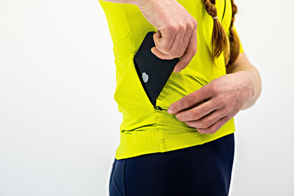Albion Cycling Women's All Road Short Sleeve Jersey (Fluro Green)