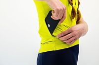 Albion Cycling Women's All Road Short Sleeve Jersey (Fluro Green)