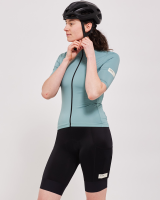 Albion Cycling Women's All Road Short Sleeve Jersey (Botanical Green)