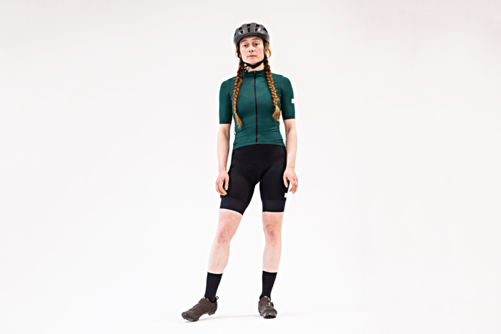 Albion Cycling Women's All Road Short Sleeve Jersey (Botanical Green)