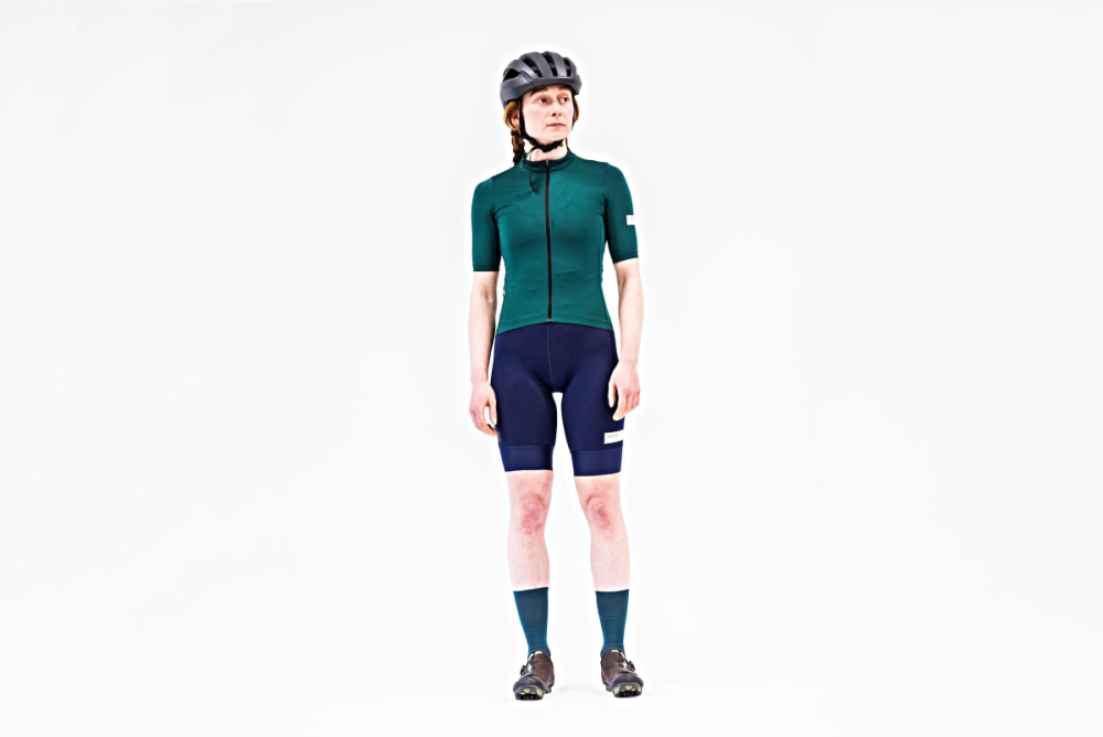 Albion Cycling Women's All Road Short Sleeve Jersey (Botanical Green)