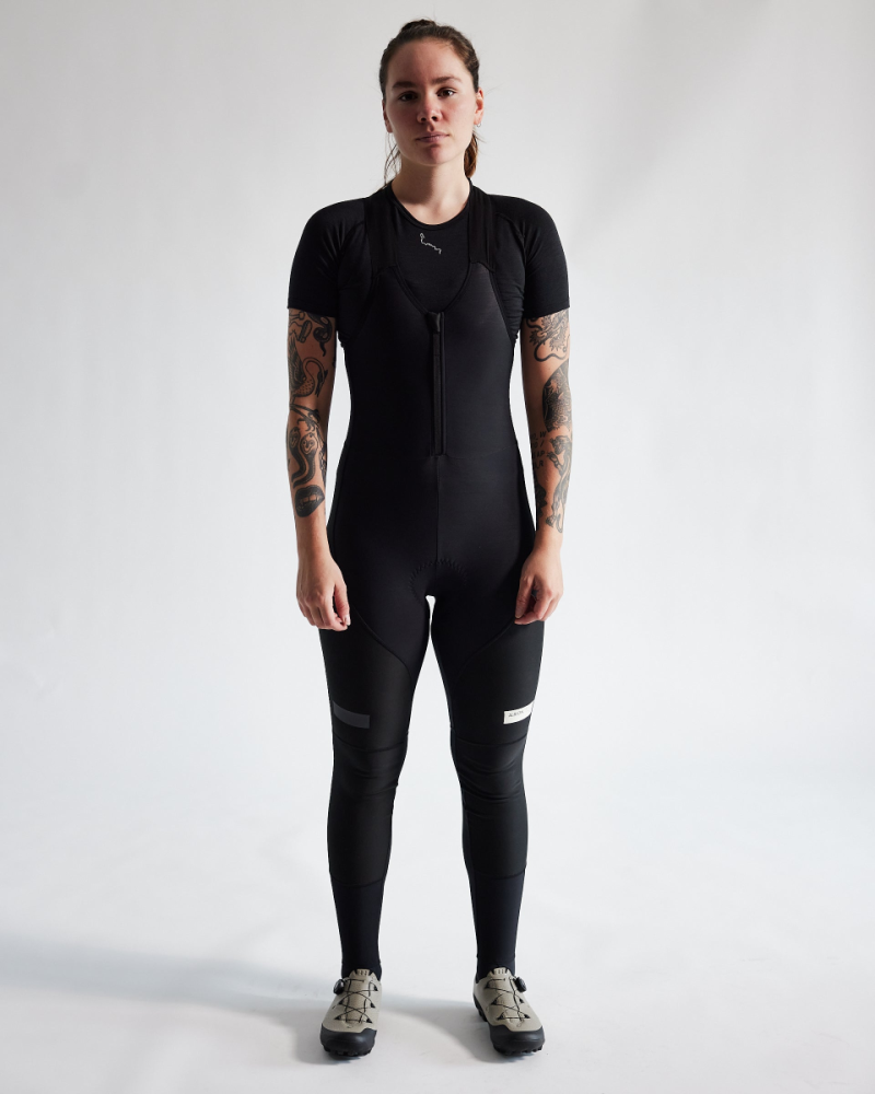 Albion Cycling Women's All Road Winter Tights (Black)