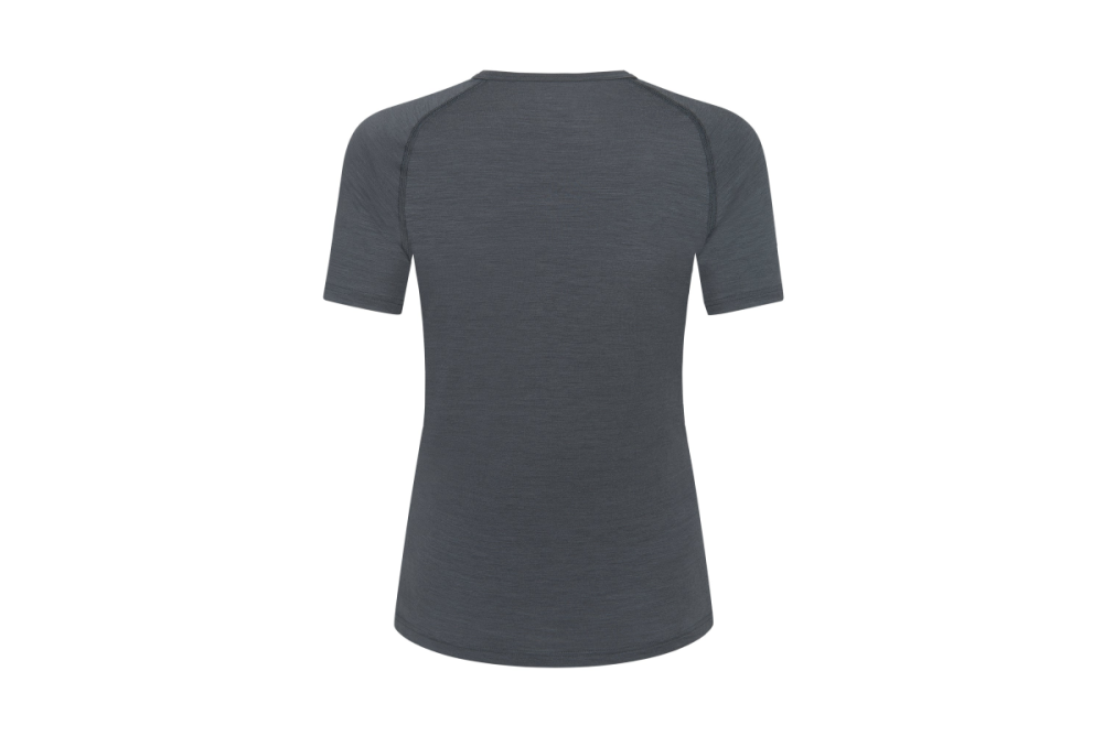 Albion Cycling Women's All Road Short Sleeve Merino Base Layer (Dark Slate)