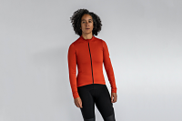 Albion Cycling Women's All Road Long Sleeve Jersey (Earth Red)