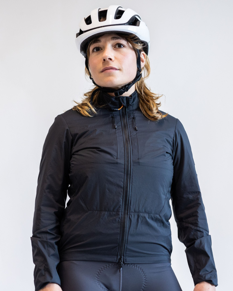 Albion Cycling Women's All Road Insulated Jacket 3.0 (Black)