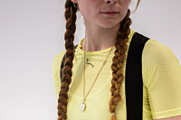 Albion Cycling Women's All Road Short Sleeve Mesh Base Layer (Pale Yellow)